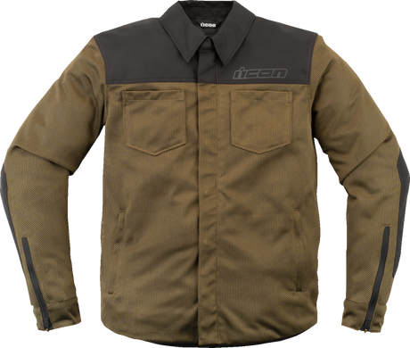 ICON Upstate Mesh CE Jacket - Green - 3XL 2820-6234