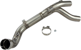 Tubo de conexión AKRAPOVIC - Acero inoxidable YZF-R1 2007-2008 L-Y10SO8 1861-0362 