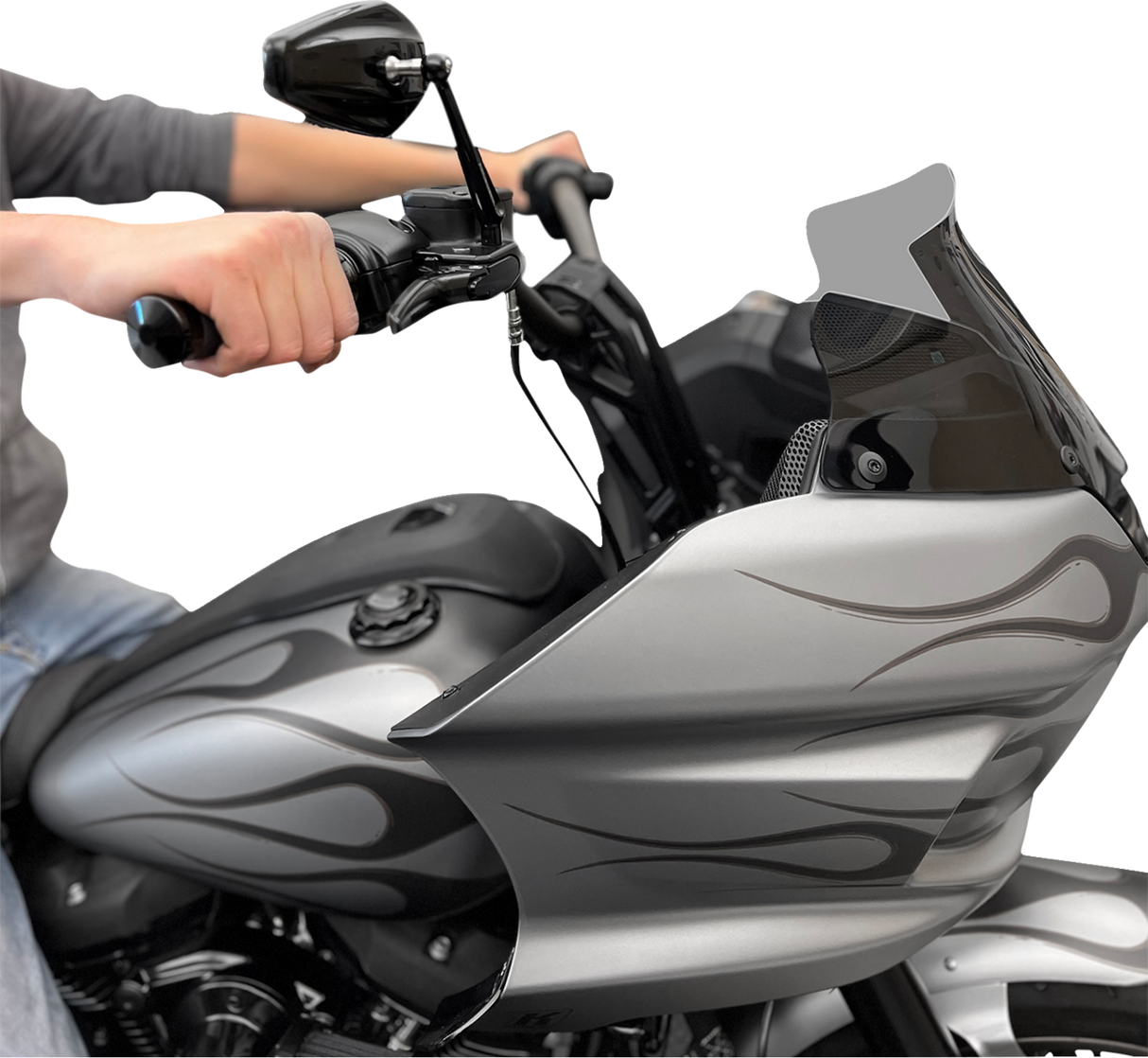 Elevadores KODLIN MOTOCICLETA - Fastback - 8" - Negro K55122