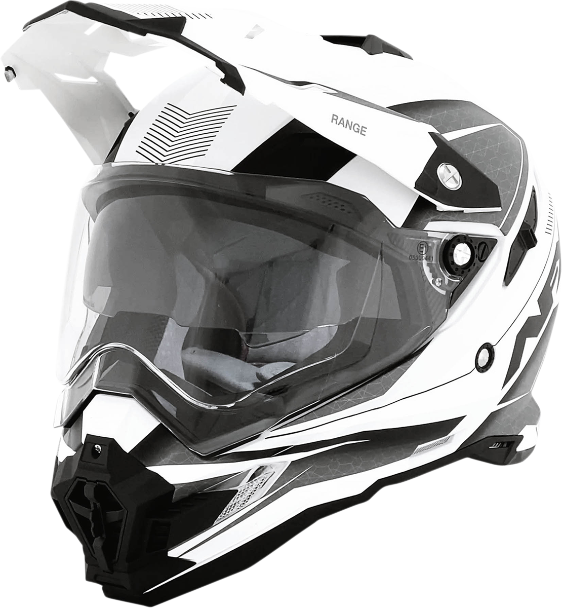 afx motorcycle helmets for sale FX-41 Helmet - Range - Matte White Helmet Size:55-56 Fishing Lures – Bite Himiway Bike