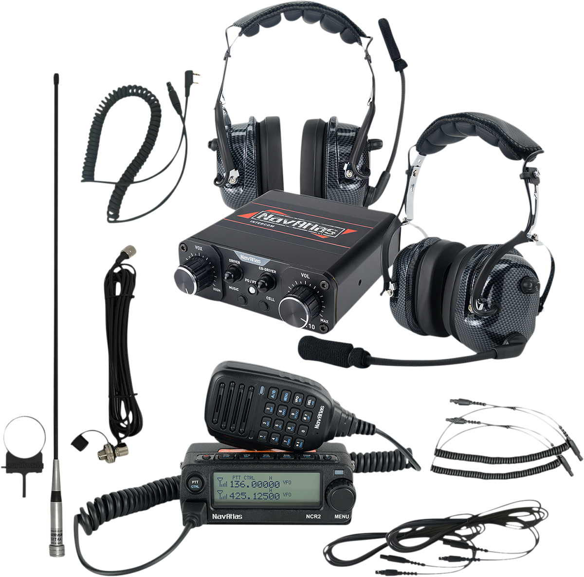 Kit de intercomunicación/radio NAVATLAS NIROH2 