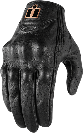 ICON Women's Pursuit Classic™ Perforated Gloves - Black - Medium 3302-0801