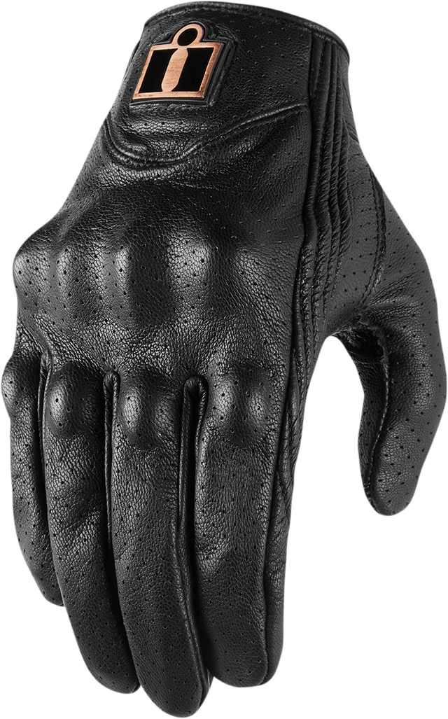 ICON Women's Pursuit Classic™ Perforated Gloves - Black - 2XL 3302-0804