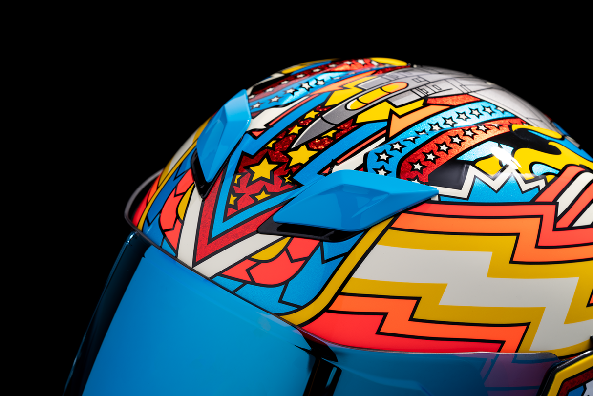Casco ICON Airflite™ - Flyboy - Azul - Grande 0101-16013