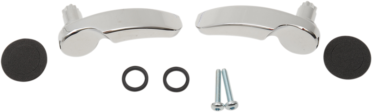 Kit de manija de tapa de alforja de repuesto DRAG SPECIALTIES S77-0150-HC 