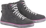 Zapatos impermeables ALPINESTARS J-6 para mujer - Gris/Rosa - Talla 9.5 (EE. UU.) 2542220909595