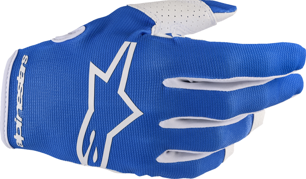Guantes ALPINESTARS Youth Radar - Azul UCLA/Blanco - Medianos 3541823-7262-M
