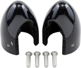 Tapas de tuercas de eje/punzón de horquilla BARON - Negro BA-7800B 