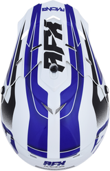 Casco de motocicleta AFX FX-17 - Force - Blanco perla/Azul - XS 0110-5237 