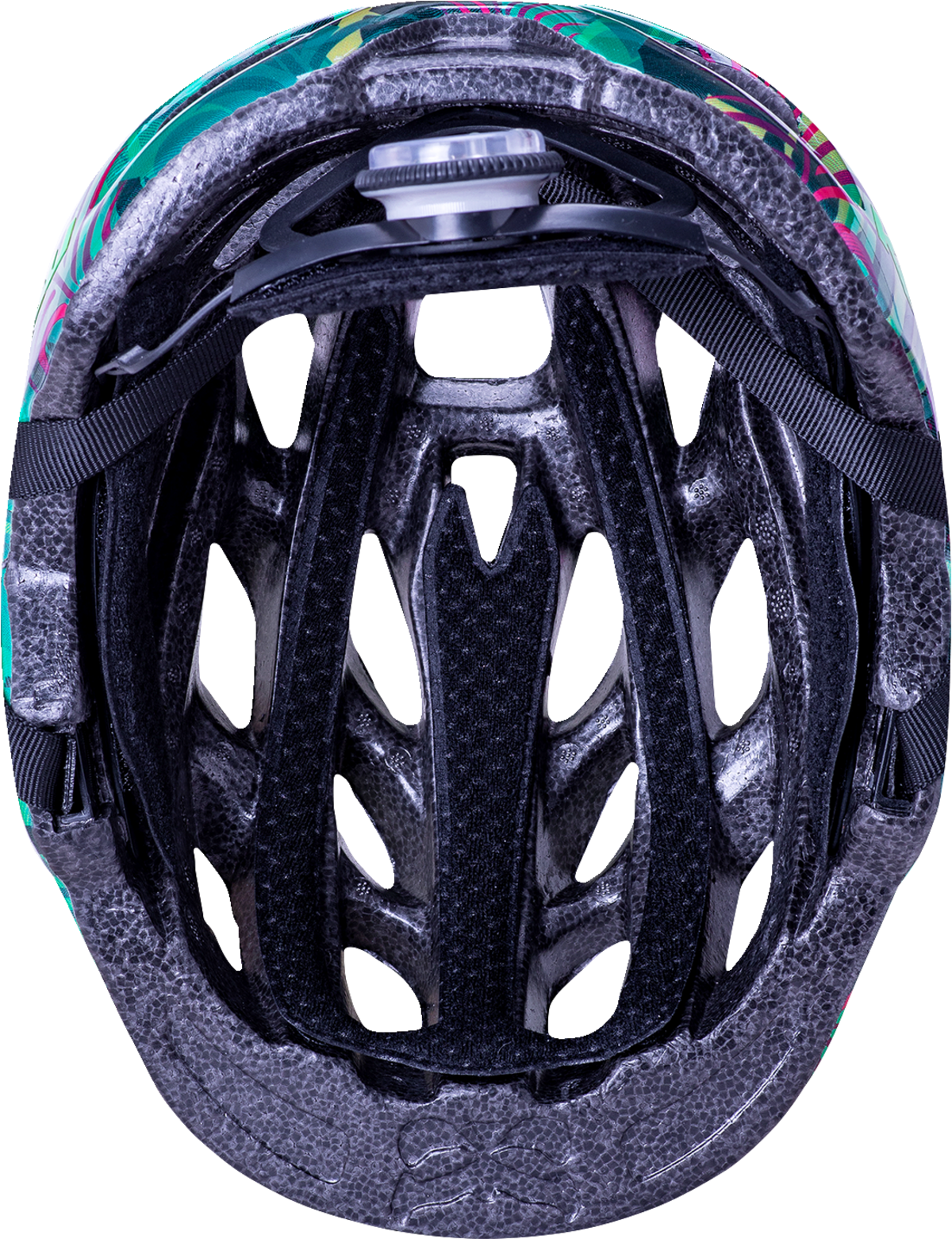 Casco de bicicleta infantil con iluminación KALI Chakra - Jungla - Verde brillante - XS 0221022214 