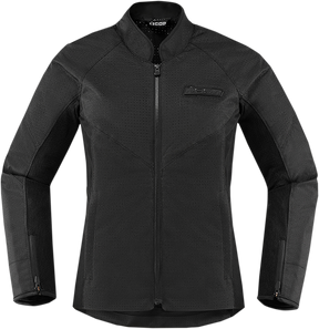 ICON Women's Hooligan Perf Jacket - Stealth - Small 2822-1330