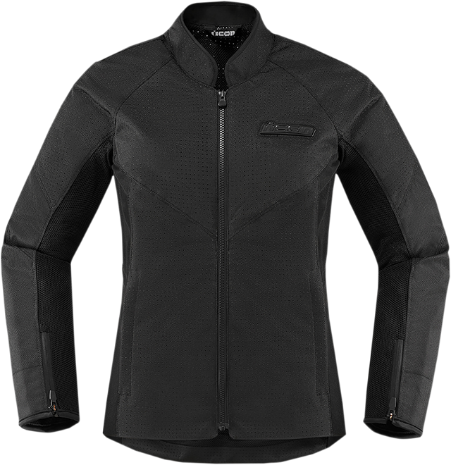ICON Women's Hooligan Perf Jacket - Stealth - Small 2822-1330