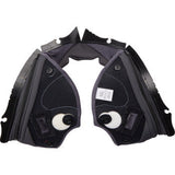 Almohadillas para mejillas AGV Pista GP RR - Gris/Cian - Medianas 201850005623GM