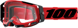 Gafas 100% Racecraft 2 - Rojas - Transparentes 50009-00003
