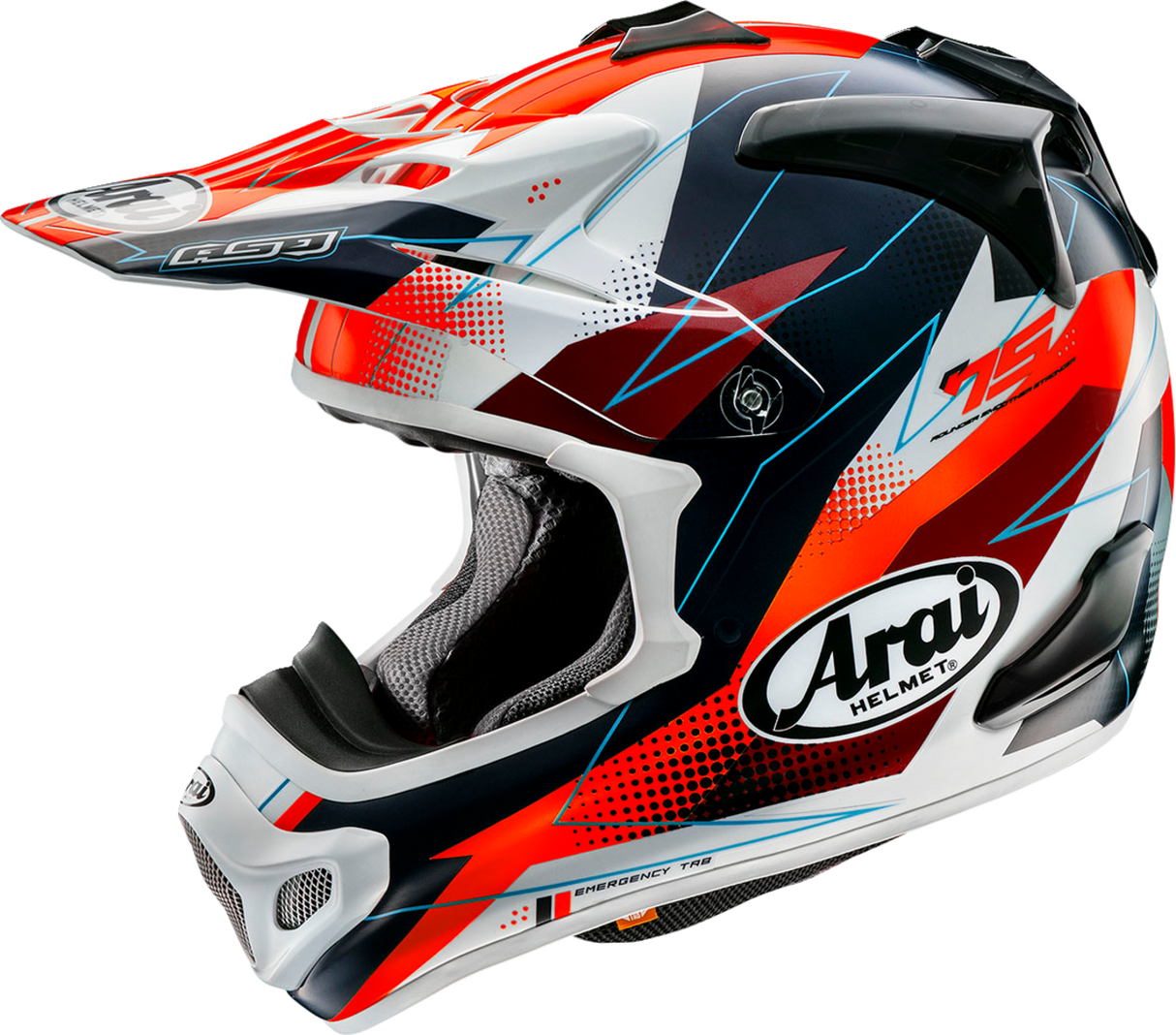 Casco de motocicleta ARAI VX-Pro4 - Resolute - Rojo - Talla M 0110-8479 
