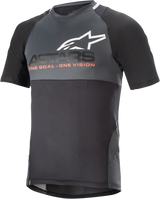Maillot ALPINESTARS Drop 8.0 - Manga corta - Negro/Coral - XL 1766621-1793-XL