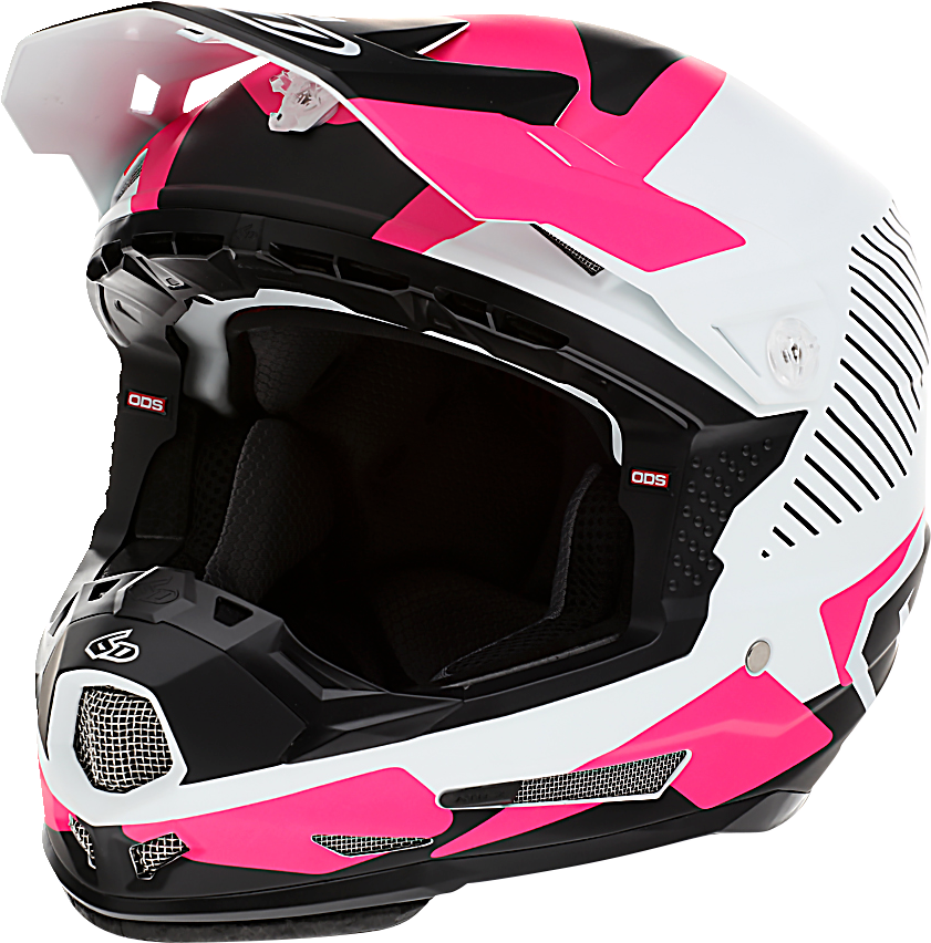 6D ATR-2Y Motorcycle Helmet - Fusion - Pink - XL 11-6413