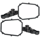 Espejo MOOSE UTILITY - Elite - Vista lateral - Octágono - Negro MEMIRKIT-ES1CCS 