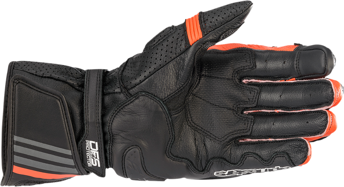 Guantes ALPINESTARS GP Plus R v2 - Negro/Rojo Fluo - 3XL 3556520-1030-3X