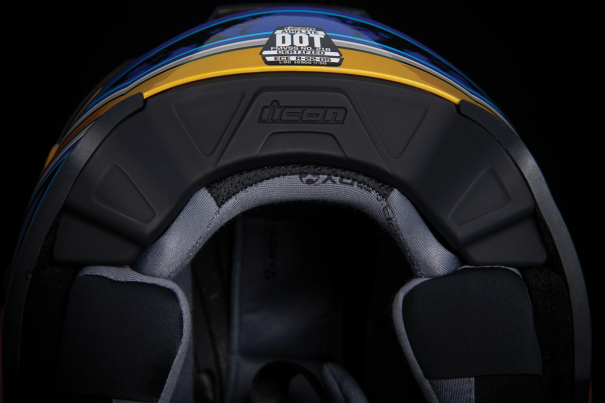 Casco ICON Airflite™ - El Centro - Azul - Mediano 0101-13380