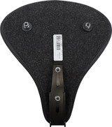 Asiento DRAG SPECIALTIES - Spring Solo - Grande - Cuero negro reflectante solar - Liso 0806-0052