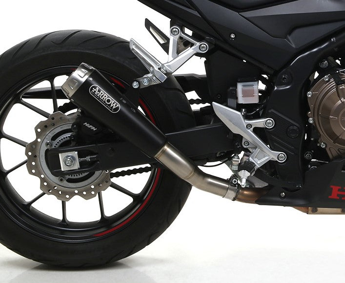 71980PRN Escape deslizante Arrow Pro-Race, nicromo oscuro para Honda CBR500R 24-25 
