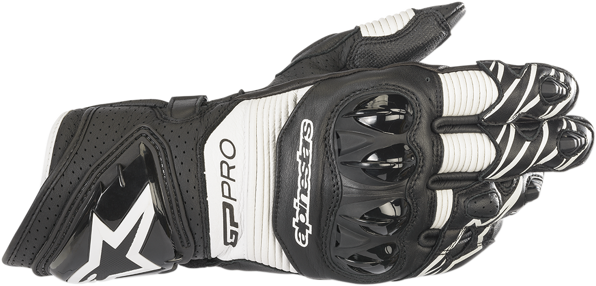 Guantes ALPINESTARS GP Pro RS3 - Negro/Blanco - 3XL 3556922-12-3X