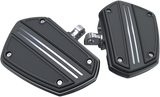 Tablero de doble riel CIRO - Con adaptador - Negro 60221 