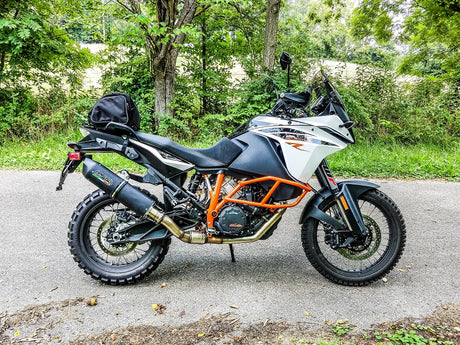 KTM LC8 Adventure 1090 2017-2020 Exhaust GPR Slip-on Furore Evo4 Nero