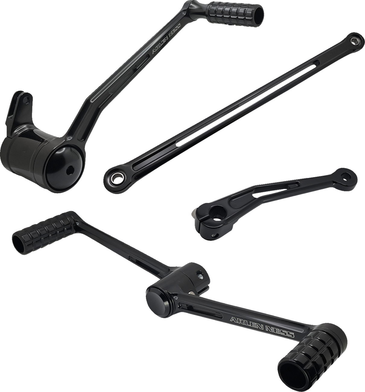 Kit de control de pie ARLEN NESS SpeedLiner con palanca de cambios de punta/talón - Negro 420-100 