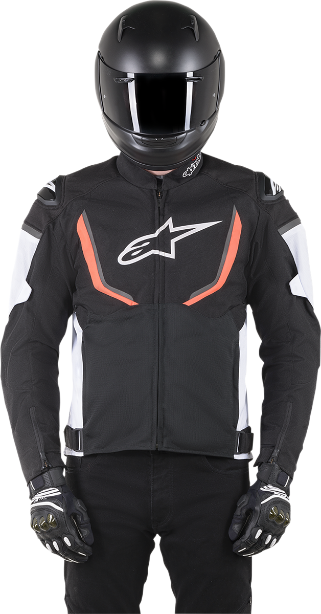 Chaqueta ALPINESTARS T-GP R v2 Air - Negro/Blanco/Rojo - Talla pequeña 3305619-1231-S