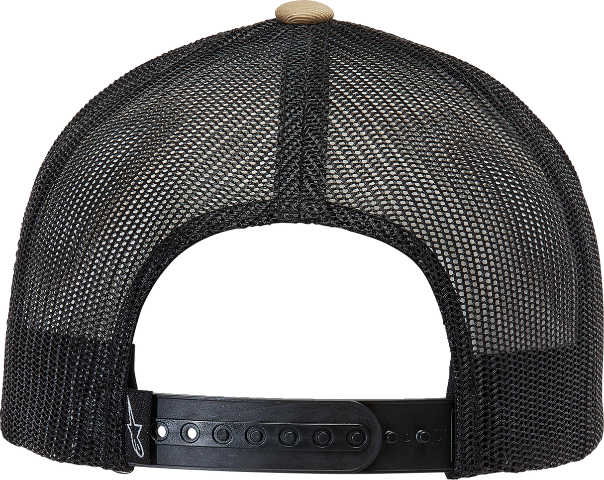 Gorra Snapback con bandera de ALPINESTARS - Arena/Negro - Talla única 1211810132310OS
