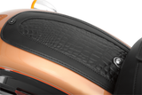 DRAG SPECIALTIES Fender Skin - Embossed Faux Gator Leather Center 1405-0154