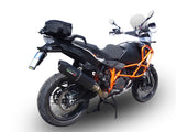 KTM LC8 Adventure 1050 2015-2016  Exhaust GPR Slip-on Furore Nero
