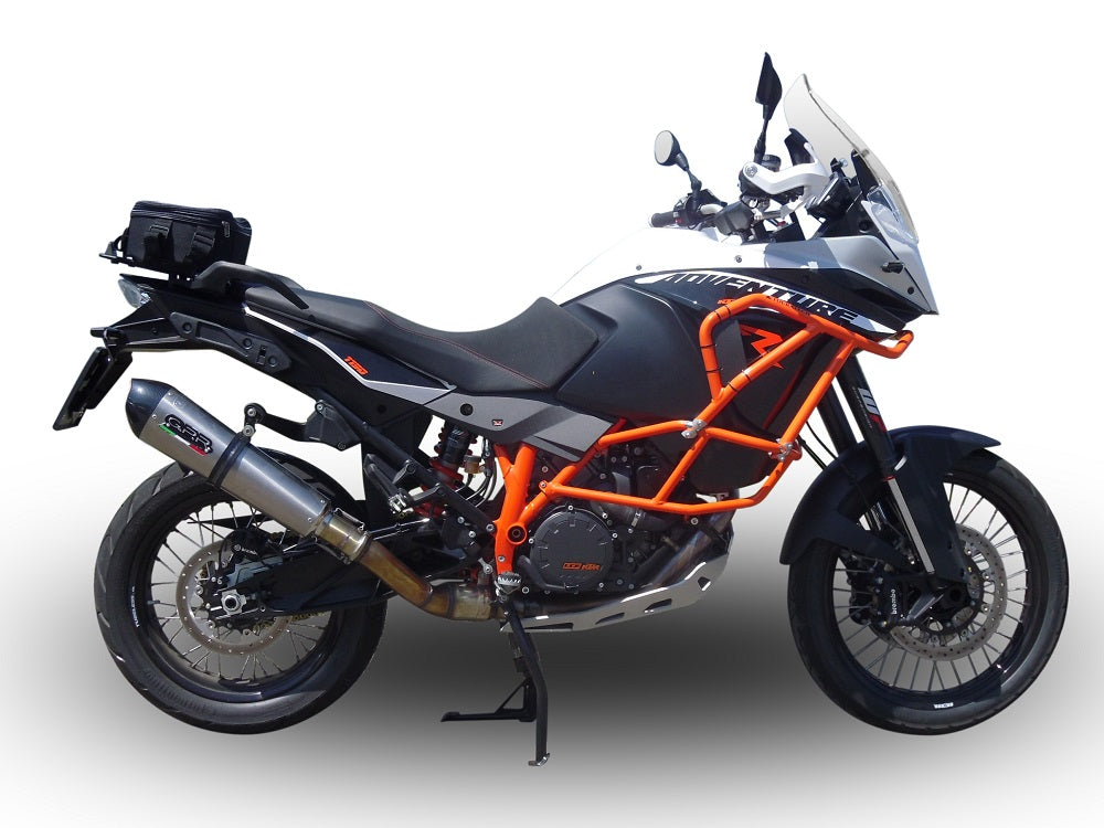 KTM 1090 Adventure 2017-2020 Exhaust GPR Slip-on Grand Prix Evo Titanium
