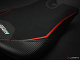 Funda para asiento delantero Luimoto, edición Veloce para Ducati Panigale 1199 2011-2015