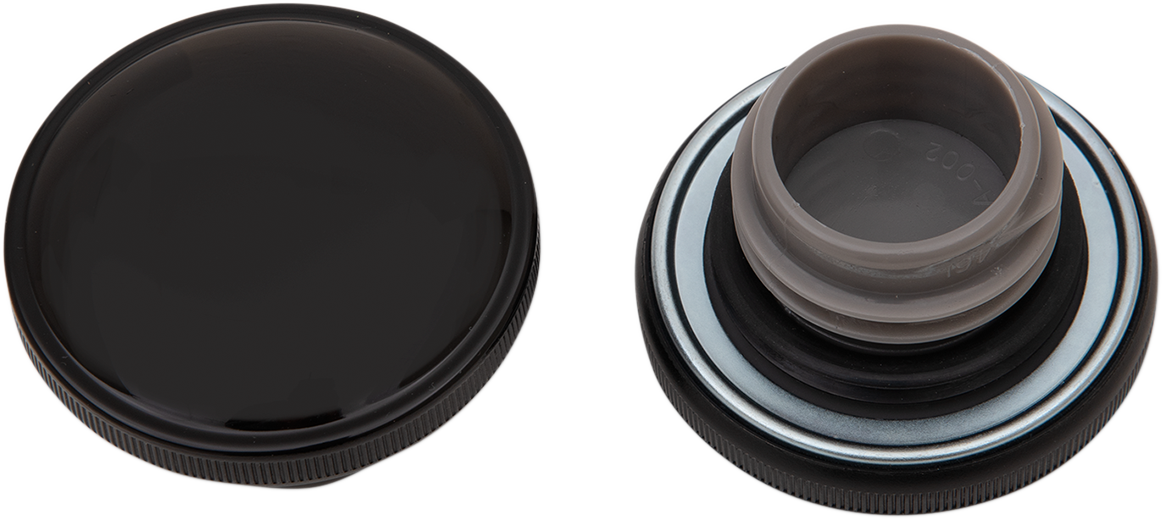 Tapón de gasolina DRAG SPECIALTIES - Sin ventilación, roscado - Negro 03-0305GB-B