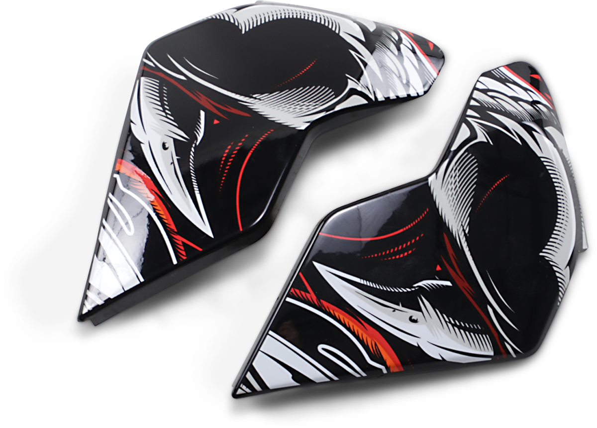 Placas laterales ICON Airflite™ - Trumbull - Naranja 0133-1224