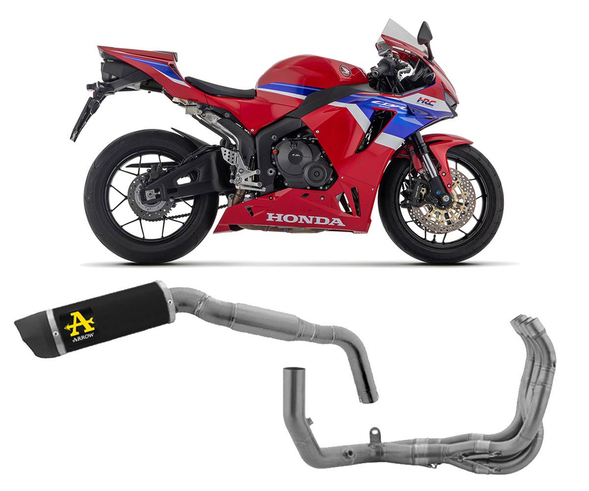 71971AKN + 71784MI Arrow Indy Race full system Exhaust Aluminum