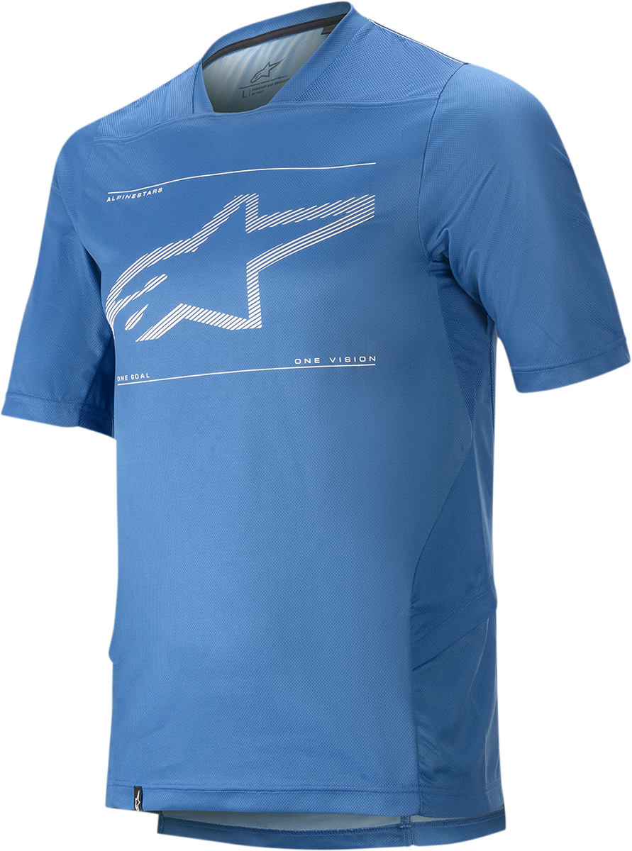 Maillot ALPINESTARS Drop 6.0 - Manga corta - Azul - 2XL 1766320-7310-2X