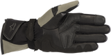 Guantes ALPINESTARS Andes Touring Outdry® - Verde militar/Negro - Pequeños 3527518-6080-S