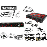 Kit de intercomunicador/auriculares NAVATLAS - 2 asientos - Negro NIO231PK 