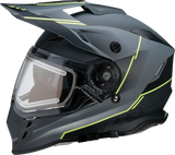 Casco de motocicleta Z1R Range - Bladestorm - Gris/Negro/Amarillo de alta visibilidad - Grande 0101-14068 