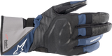 Guantes ALPINESTARS Andes V3 Drystar® - Negro/Azul Oscuro - 3XL 3527521-1267-3X