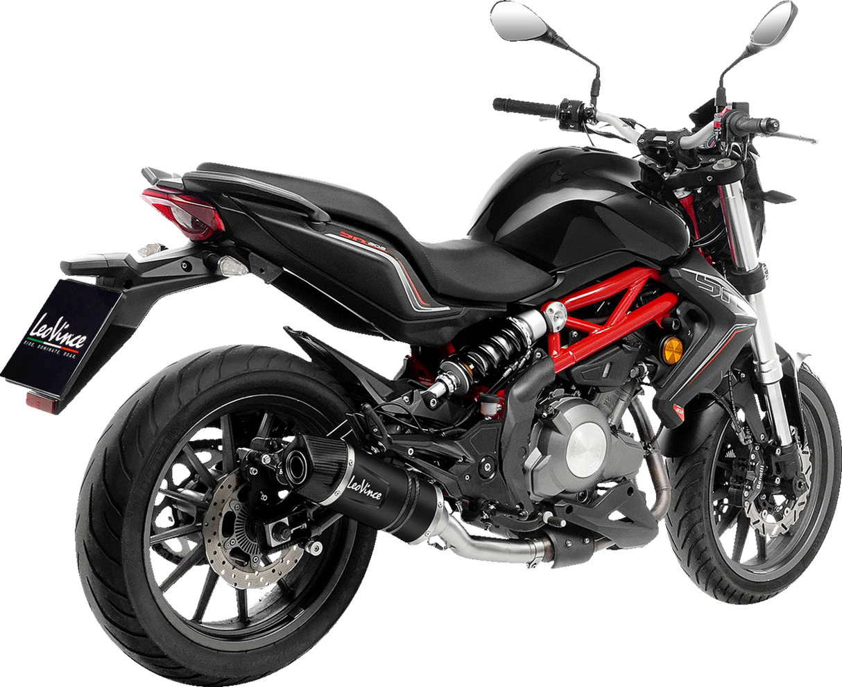 Silenciador deslizante LEOVINCE LV One - Negro 14423EB