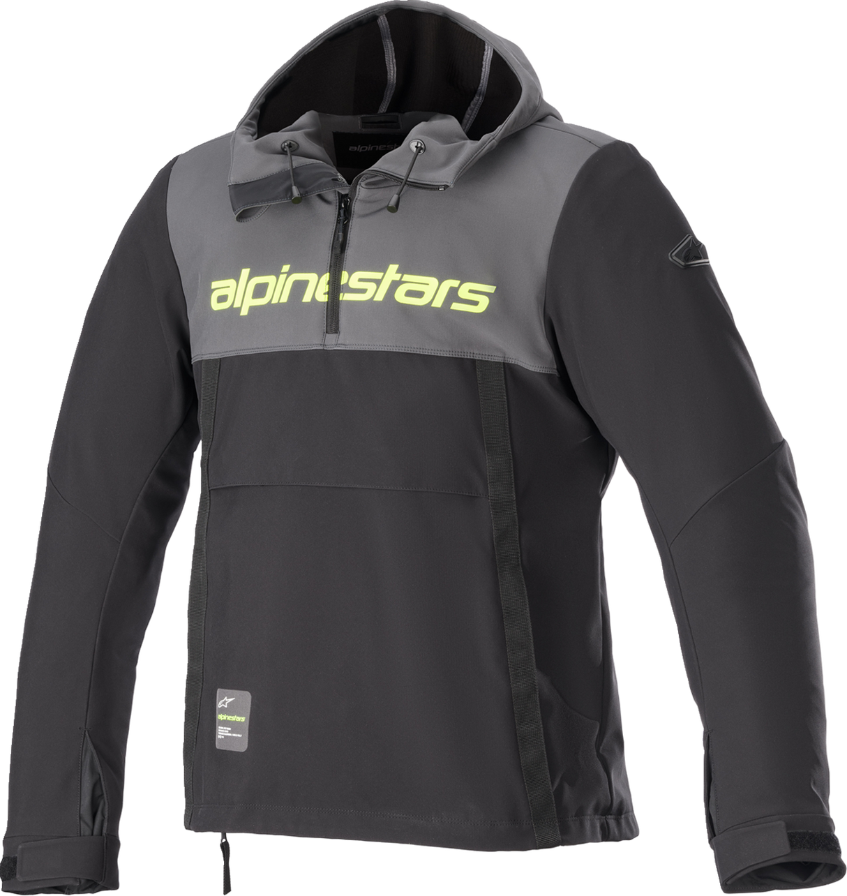 Chaqueta Sherpa ALPINESTARS - Negro/Gris/Amarillo - Talla L 4208123-9151-L
