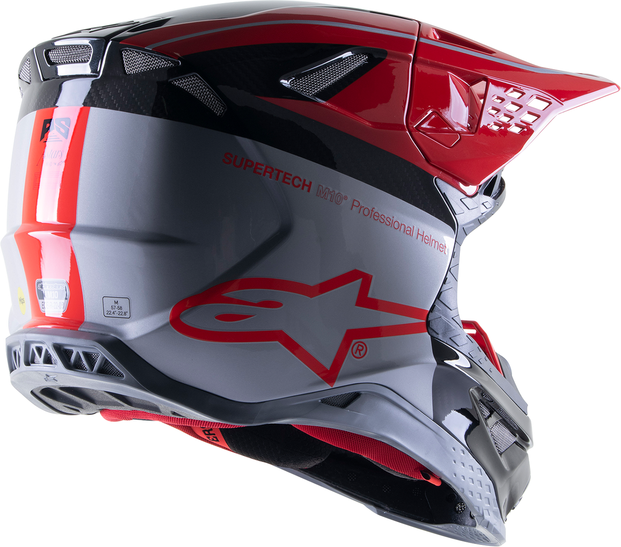 Casco de motocicleta ALPINESTARS Supertech M10 - Acumen - Limited - MIPS® - Pequeño 8307423-3319-SM