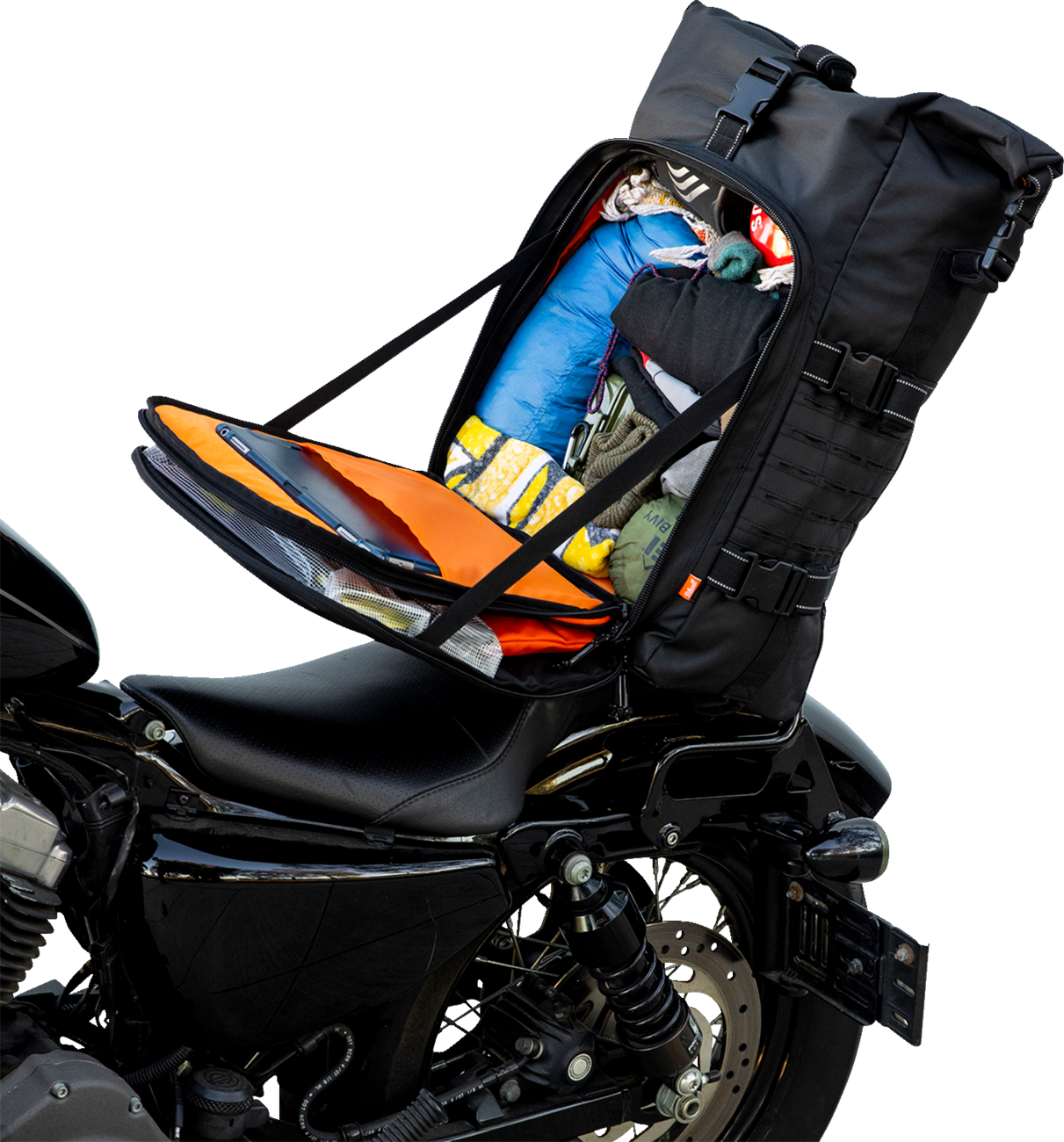 Bolsa para motocicleta BILTWELL EXFIL-80 - Gen 2 - Negra 3014-01