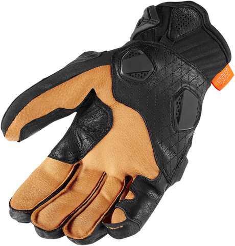 ICON Hypersport™ Short Gloves - Black - Large 3301-3535