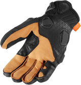 Guantes cortos ICON Hypersport™ - Negro - Mediano 3301-3534